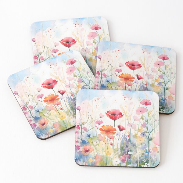 Item preview, Meadow Magic: A Watercolor Rendering of Spring Wildflowers designed and sold by Shirtastically.