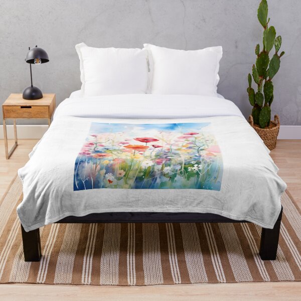 Item preview, Meadow Magic: A Watercolor Rendering of Spring Wildflowers designed and sold by Shirtastically.