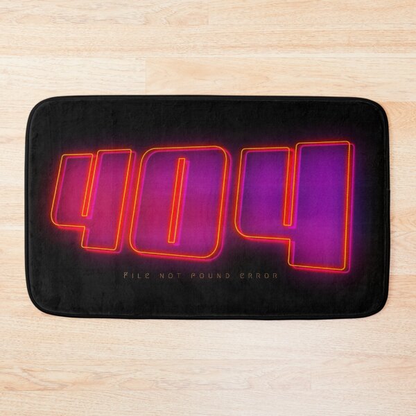 Item preview, 404 File Not Found Error designed and sold by SlimSumoStudio.