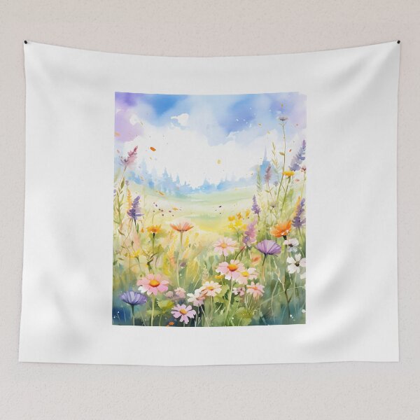 Item preview, Wildflower Wonder: A Spring Meadow in Watercolor designed and sold by Shirtastically.