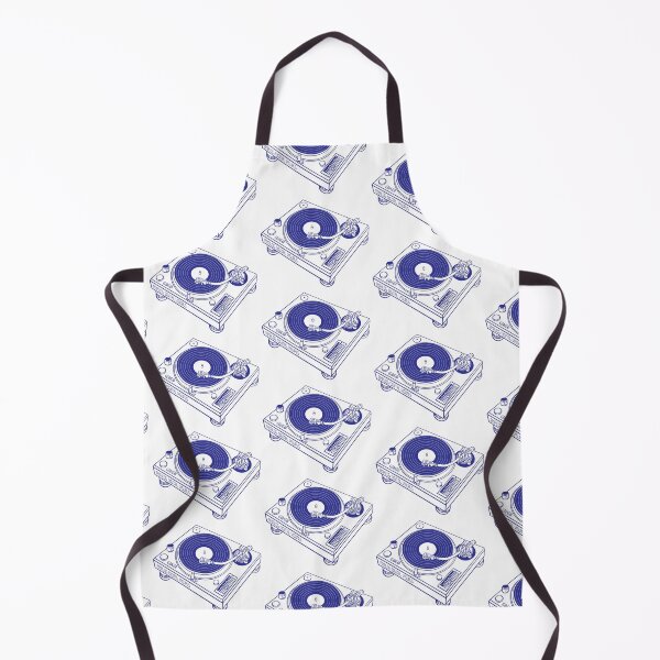 Item preview, DJ Turntable Retro Graphic Tee (Blue Lines) Analog / Music designed and sold by analogdigitalvz.