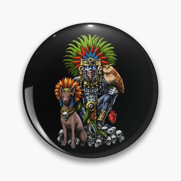 Item preview, Aztec God Mictlantecuhtli designed and sold by underheaven.