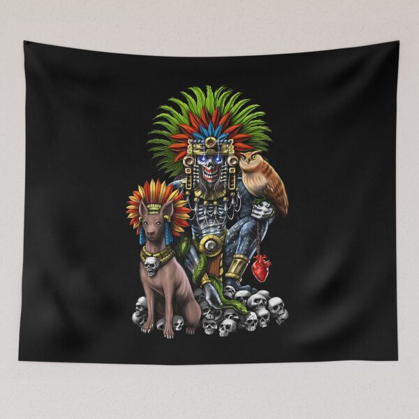 Item preview, Aztec God Mictlantecuhtli designed and sold by underheaven.