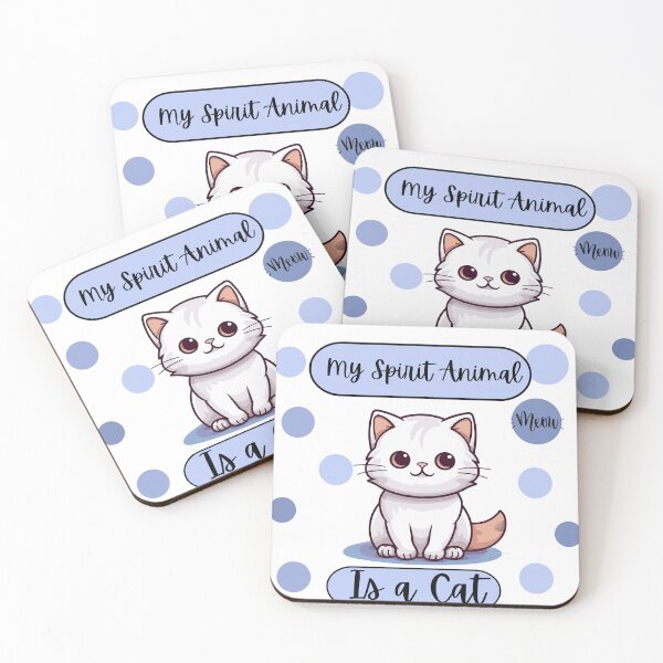 Item preview, My Spirit Animal is a Cat designed and sold by BlesstB.