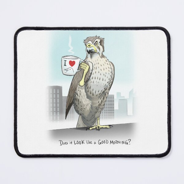 Item preview, Bad Morning for the Frumpy Falcon designed and sold by aetusart.