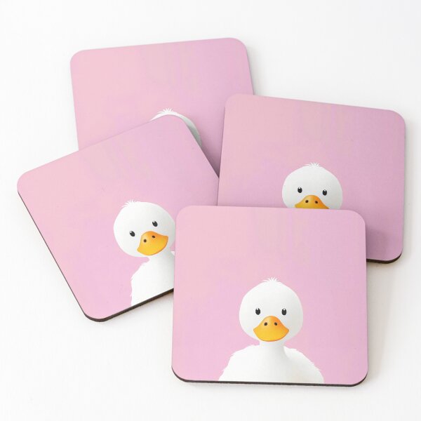 Item preview, Pink abstract duck cuteness  designed and sold by Brendon987.