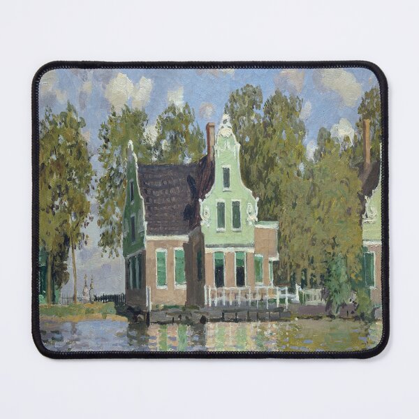 Item preview, Claude Monet Art printThe House on the River Zaan in Zaandam designed and sold by Suzana Djordjevic.
