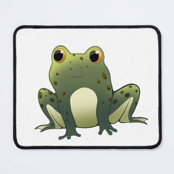 Item preview, Cute Green Pond Frog designed and sold by CreationsByBear.