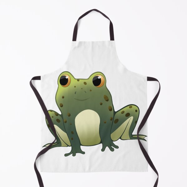 Item preview, Cute Green Pond Frog designed and sold by CreationsByBear.