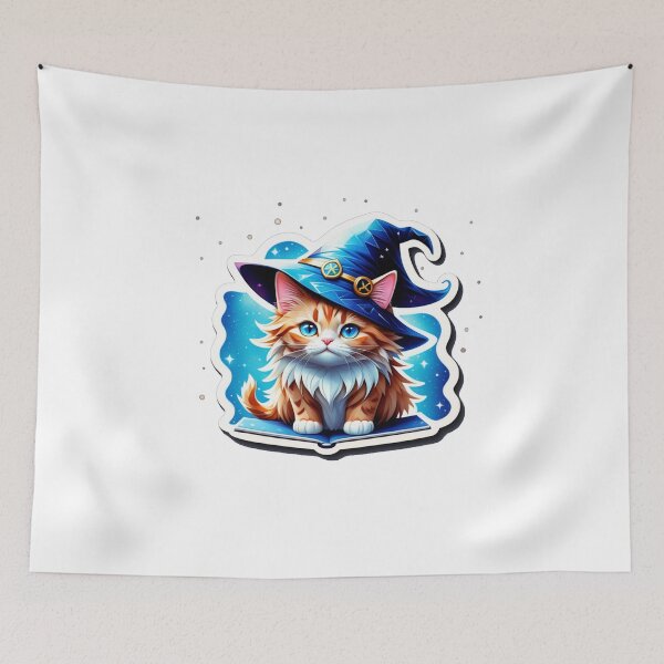 Item preview, Chibi wizard Cat designed and sold by Gabriel0x.