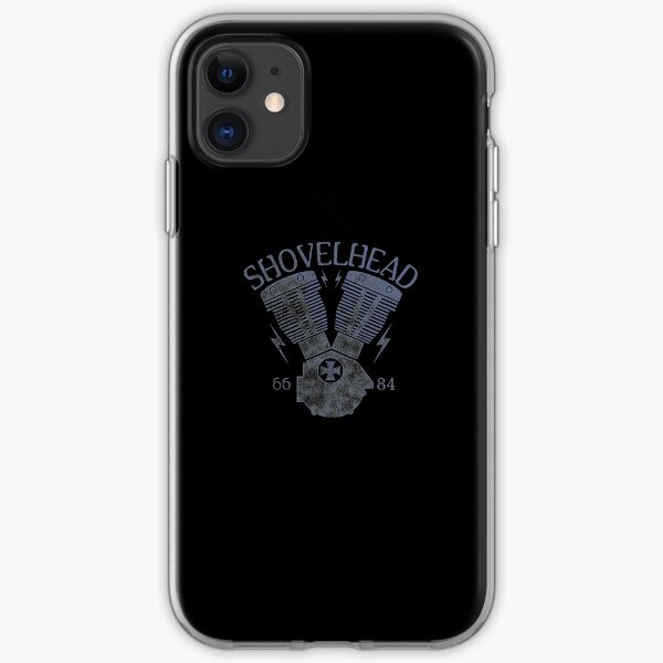 Shovelhead Motorcycle Engine iPhone Soft Case
