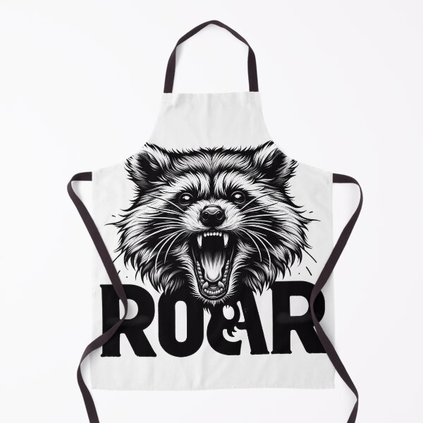 Item preview, Raccoon Roar Graphic Art designed and sold by OblakShop.