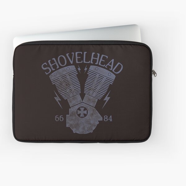 Shovelhead Motorcycle Engine Laptop Sleeve
