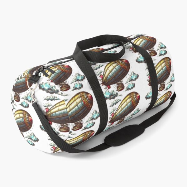 Item preview, Fantasy Steampunk Flying Zepplin designed and sold by organicgal.