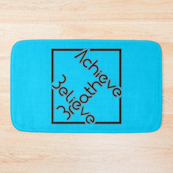 Item preview, Breathe, Believe, Achieve Logo Motto Emblem designed and sold by Harlake.