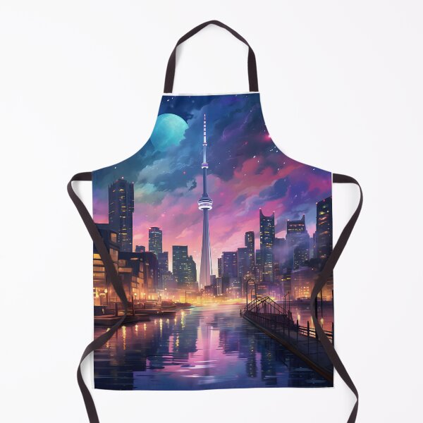 Item preview, City Constellations: A Watercolor Night Skyline designed and sold by Shirtastically.
