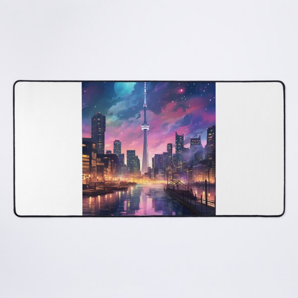 Item preview, City Constellations: A Watercolor Night Skyline designed and sold by Shirtastically.