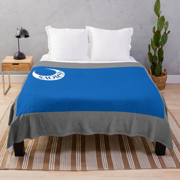 Item preview, Blue and White Scottish Gaelic Moultrie Flag 1 (bratach moultrie gaelic na h-Alba 1) designed and sold by JonathanR1994.