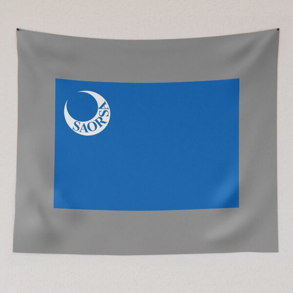 Item preview, Blue and White Scottish Gaelic Moultrie Flag 1 (bratach moultrie gaelic na h-Alba 1) designed and sold by JonathanR1994.