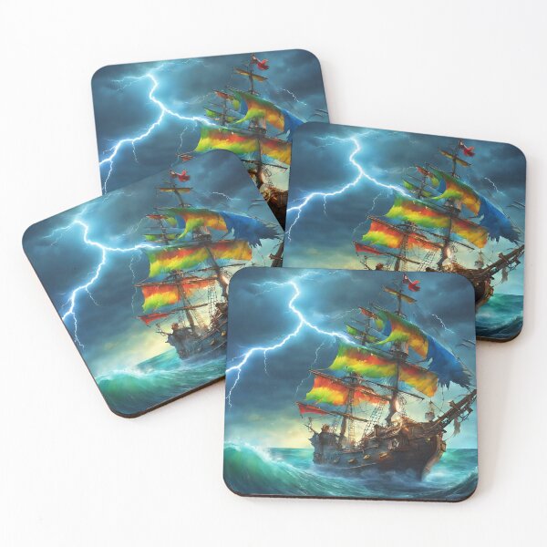 Item preview,  Rainbow ship designed and sold by StyleSketch.