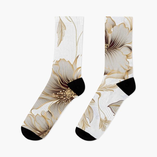 Item preview, delicate floral line art print designed and sold by dcrc.