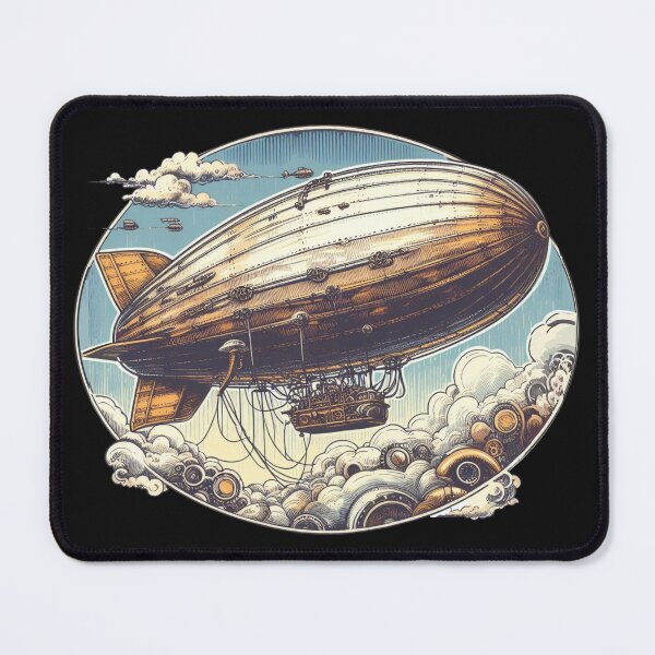 Item preview, Steampunk Flying Airship designed and sold by organicgal.