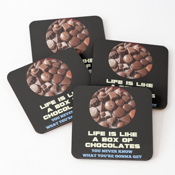 Item preview, life is like a box of chocolates, you never know what you're gonna get designed and sold by creative-cub.