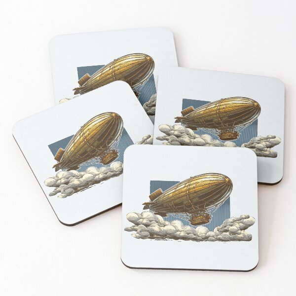 Item preview, Steampunk Flying Zepplin designed and sold by organicgal.