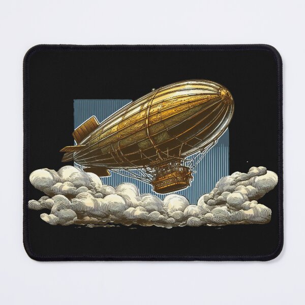 Item preview, Steampunk Flying Zepplin designed and sold by organicgal.