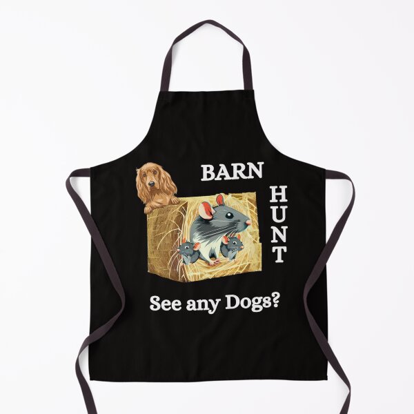 Item preview, Funny Barn Hunt - See any dogs featuring 3 Rats and a red Cocker Spaniel designed and sold by LBKdesigns.