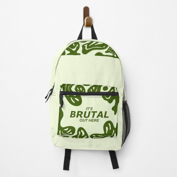 Item preview, It is Brutal Out Here Design Green Cool Aesthetic Cover Art designed and sold by pointense.