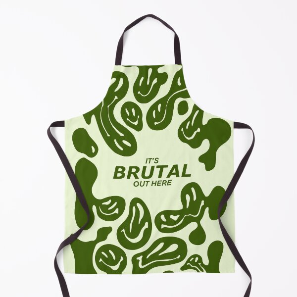 Item preview, It is Brutal Out Here Design Green Cool Aesthetic Cover Art designed and sold by pointense.