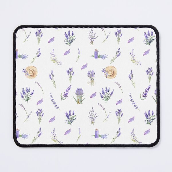 Item preview, Watercolor Pastel Lavender Flowers designed and sold by silviaol.