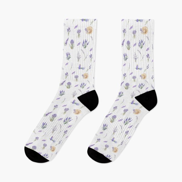 Item preview, Watercolor Pastel Lavender Flowers designed and sold by silviaol.