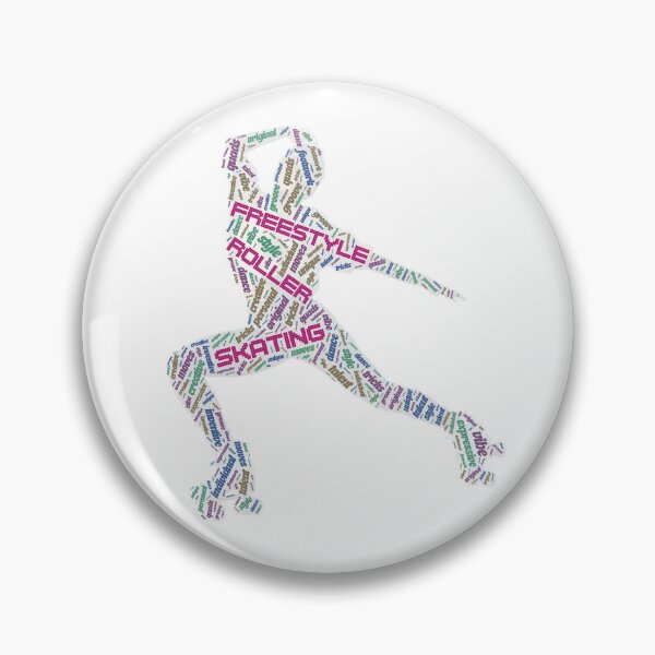 Item preview, Freestyle Roller Skating for Lighter Backgrounds designed and sold by WordsYouLove.