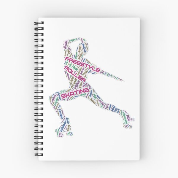 Item preview, Freestyle Roller Skating for Lighter Backgrounds designed and sold by WordsYouLove.