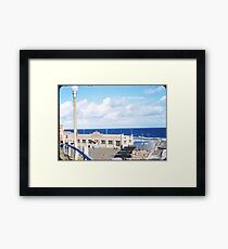 Newcastle Ocean Baths Framed Print