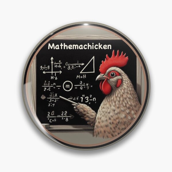 Item preview, Mathemachicken designed and sold by ApocalypseInc.