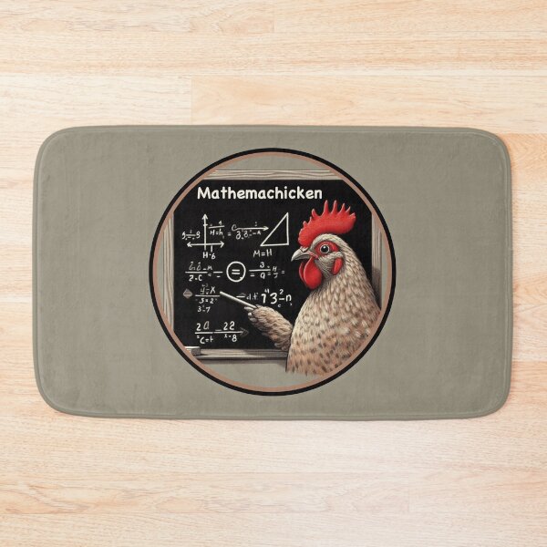 Item preview, Mathemachicken designed and sold by ApocalypseInc.