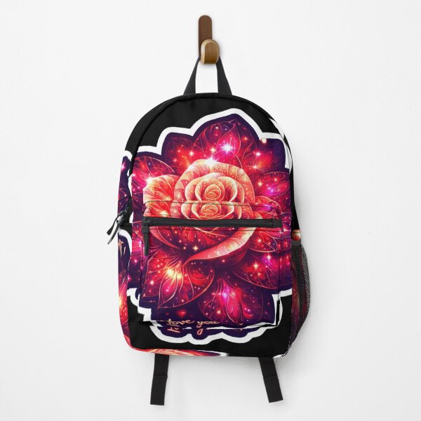 Item preview, Magical red rose saying "I love you" designed and sold by AI-Only Creations.