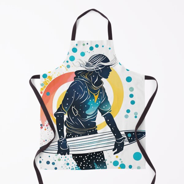 Item preview, Surfing with Bubbles and Dots designed and sold by Tw1nsAIArt.