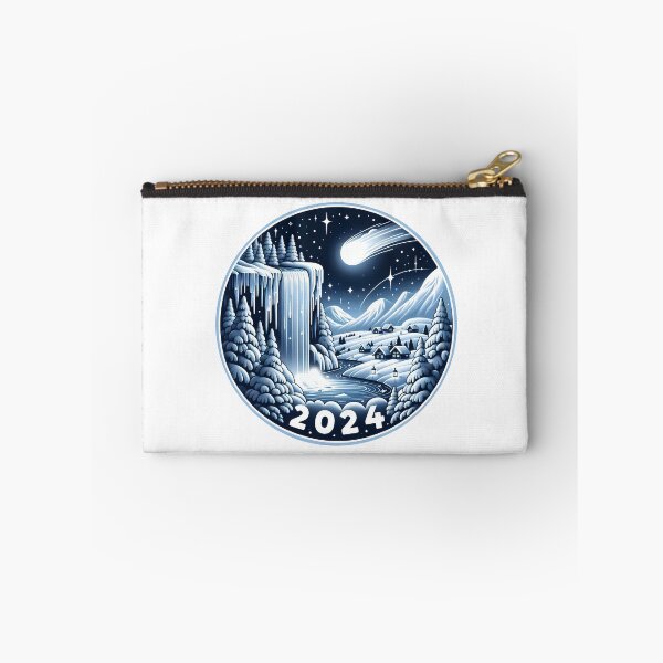 Item preview, Winter's Comet: Welcoming 2024 with Wonder designed and sold by nexanova369.