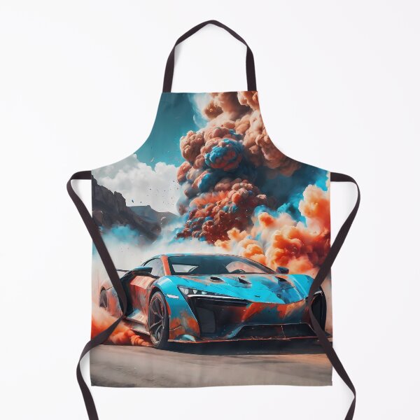 Item preview, Embark on a Chromatic Journey: Digital Art Inspired by Cars, Colored Clouds and Speed. designed and sold by Artedig.