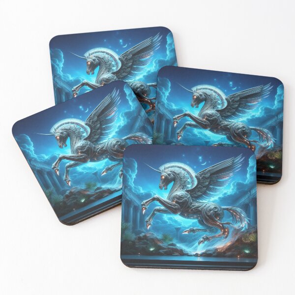 Item preview, Heavenly Pride: The Blue Pegasus in Surreal Splendor designed and sold by Girih.