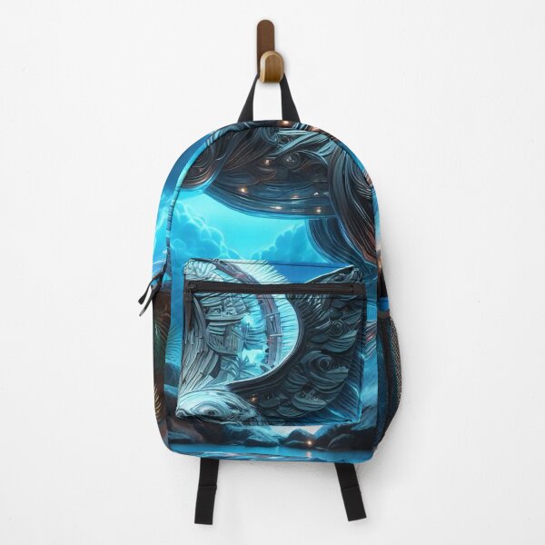 Item preview, Heavenly Pride: The Blue Pegasus in Surreal Splendor designed and sold by Girih.