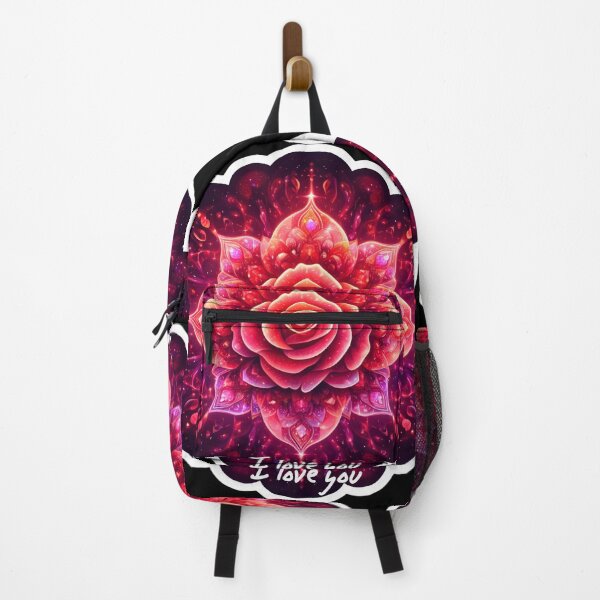 Item preview, Magical red rose saying "I love you" designed and sold by AI-Only Creations.