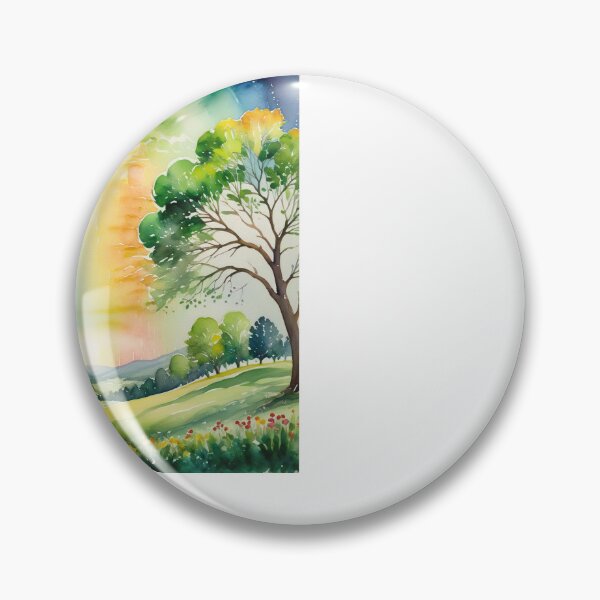 Item preview, Rainbow Over Lush Landscape designed and sold by PanoramaPrints.