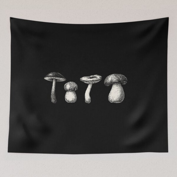 Item preview, Mushrooms In A Row designed and sold by r&o.