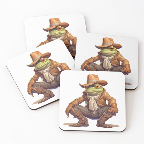 Item preview, frog cowboy designed and sold by Gadet100.