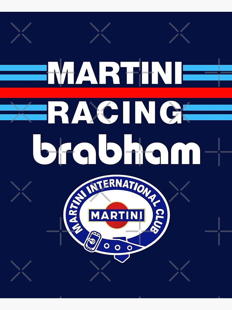  Brabham RacingTeam Brabam Sticker Decal Parallel